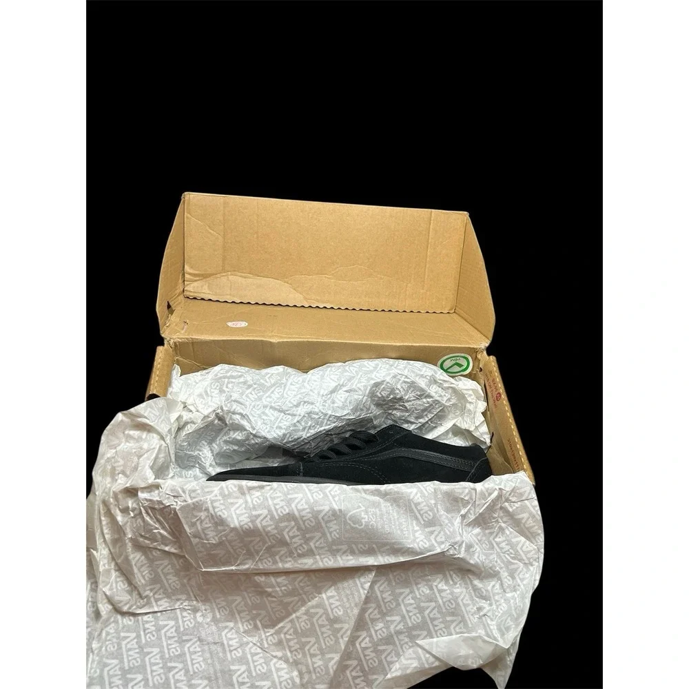 Size 5.5 - Vans Old‎ Skool Lowpro Unisex Black - VN000D3HBKA